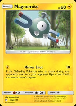 2019 Cosmic Eclipse Magnemite #68 card
