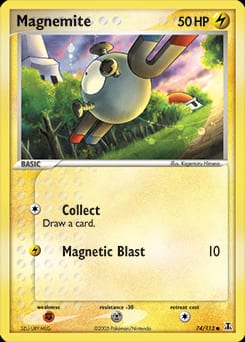 2005 Delta Species Magnemite #74 card