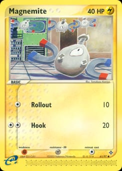 2003 Dragon Magnemite #61 card