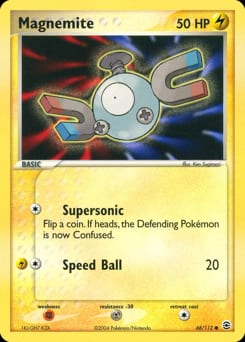 2004 FireRed & LeafGreen Magnemite #68 card