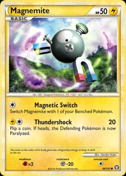 2010 HS—Triumphant Magnemite #68 card