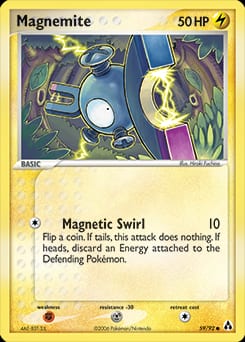 2006 Legend Maker Magnemite #59 card