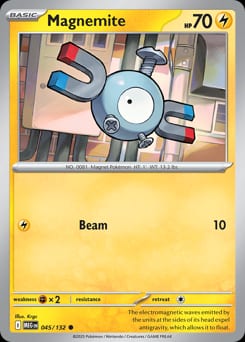 2025 Mega Evolution Magnemite #45 card