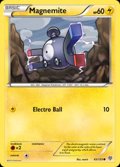 2013 Plasma Storm Magnemite #43 card