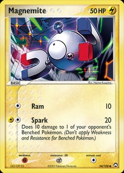 2007 Power Keepers Magnemite #54 card