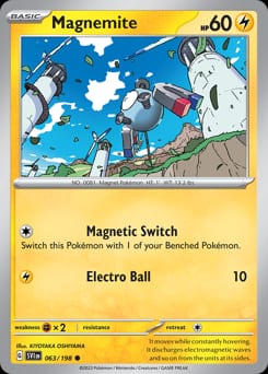2023 Scarlet & Violet Magnemite #63 card