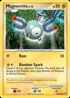 2008 Stormfront Magnemite #67 card