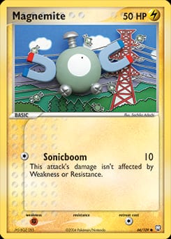 2004 Team Rocket Returns Magnemite #66 card
