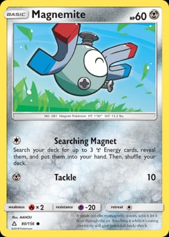 Ultra Prism Magnemite #80 card