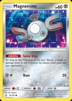 Ultra Prism Magnemite #81 card