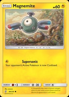2019 Unified Minds Magnemite #58 card