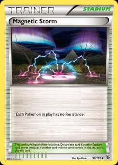 Flashfire Magnetic Storm #91 card