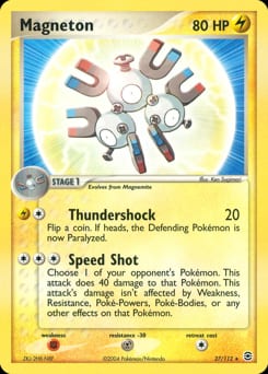 2004 FireRed & LeafGreen Magneton #27 card