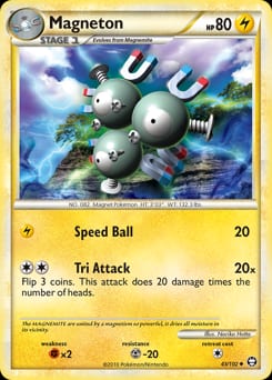 2010 HS—Triumphant Magneton #43 card