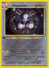 2001 Neo Revelation Magneton #10 card