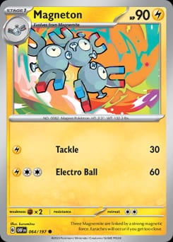 2023 Obsidian Flames Magneton #64 card