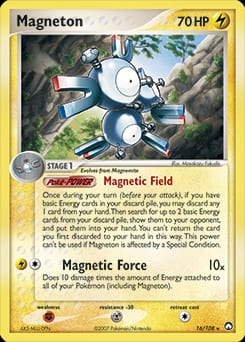 2007 Power Keepers Magneton #16 card