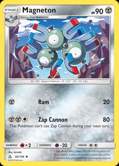 2018 Ultra Prism Magneton #82 card