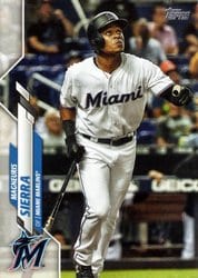 2020 Topps Update Base Set Magneuris Sierra #U-298 card