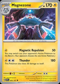 2023 Obsidian Flames Magnezone #65 card