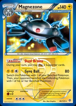 Plasma Storm Magnezone #46 card