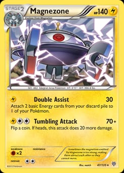 2013 Plasma Storm Magnezone #47 card