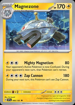 2024 Surging Sparks Magnezone #60 card