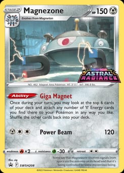 2019 SWSH Black Star Promos Magnezone #SWSH208 card