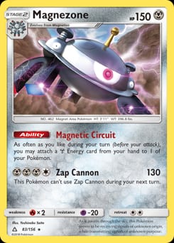 Ultra Prism Magnezone #83 card