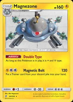 2019 Unified Minds Magnezone #60 card