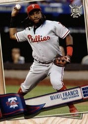 2019 Topps Big League Base Set Maikel Franco #229 card