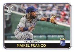 2020 Topps Big League Base Set Maikel Franco #148 card