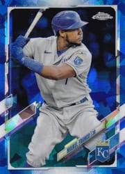 2021 Topps Chrome Sapphire Edition Base Set Maikel Franco #48 card