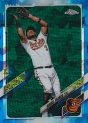 2021 Topps Chrome Update Sapphire Edition Base Set Maikel Franco #US22 card