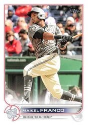 2022 Topps Update Base Set Maikel Franco #US179 card