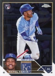 2023 Topps Chrome Update Base Set Maikel Garcia #USC8 card