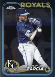 2024 Topps Chrome Base Set Maikel Garcia #246 card