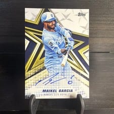 2026 Topps Baseball Stars Autographs Maikel Garcia #BSA-MG card