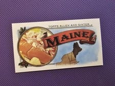 2024 Topps Allen & Ginter 50 States Mini Maine #50S-19 card