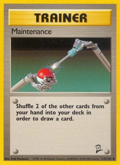 Base Set 2 Maintenance #112 card