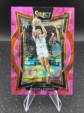 2025 Panini Select WNBA Makayla Timpson Silver Prizm #87 card