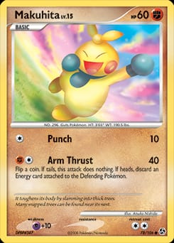 Great Encounters Makuhita #78 card