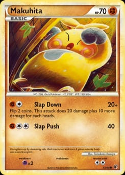 2010 HS—Undaunted Makuhita #55 card