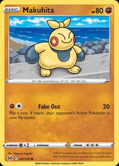 Lost Origin Makuhita #97 card