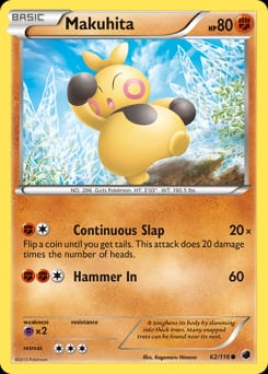 Plasma Freeze Makuhita #62 card