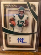 2024 Panini Immaculate Collection Immaculate Rookie Shadowbox Signatures Malachi Corley #9 card