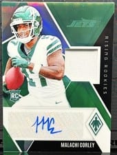 2024 Panini Phoenix Rising Rookie Autographs Jersey Malachi Corley #RRAJ-MCY card