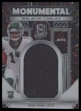 2024 Panini Spectra Monumental Memorabilia Malachi Corley #MM-MCY card