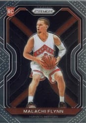 2020-21 Panini Prizm Base Set Malachi Flynn #287 card