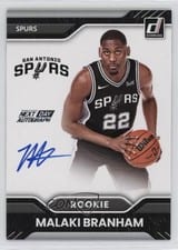 2022-23 Donruss Next Day Autographs Malaki Branham #ND-MBS card